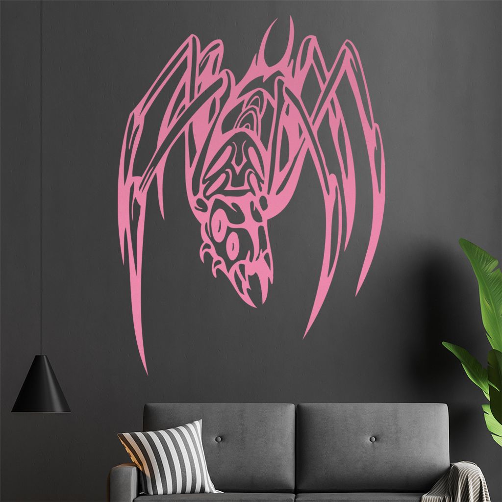 Killer Insekt Wandtattoo in 6 Größen - Wandaufkleber Wall Sticker - Dekoration, Küche, Wohnzimmer, Schlafzimmer, Badezimmer