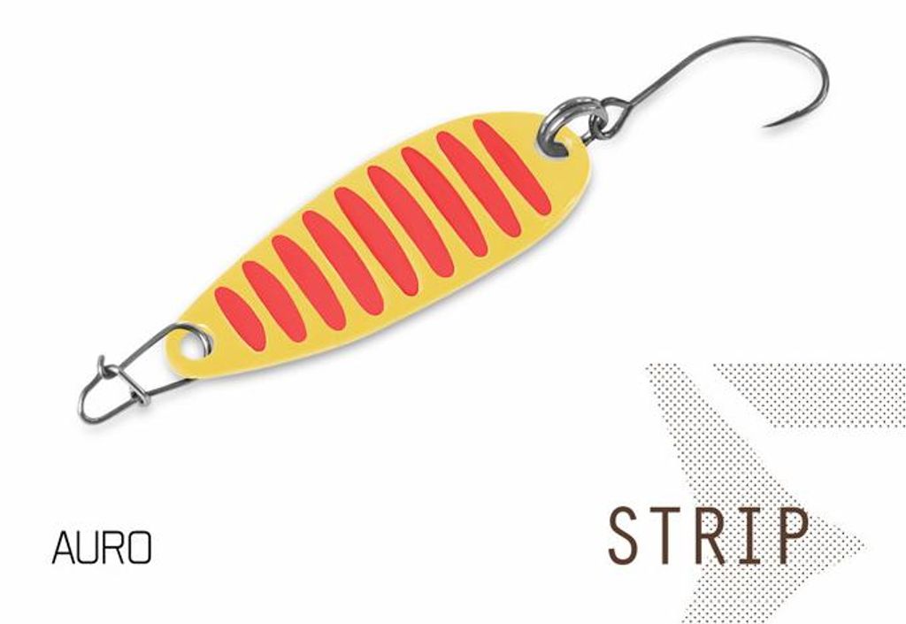 DELPHIN STRIP Spoon, Forellenköder, 5cm, AURO, 7,5g, 101002416