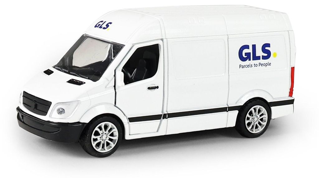 Voiture en métal GLS avec portes qui s'ouvrent, 12 cm Image du produit 