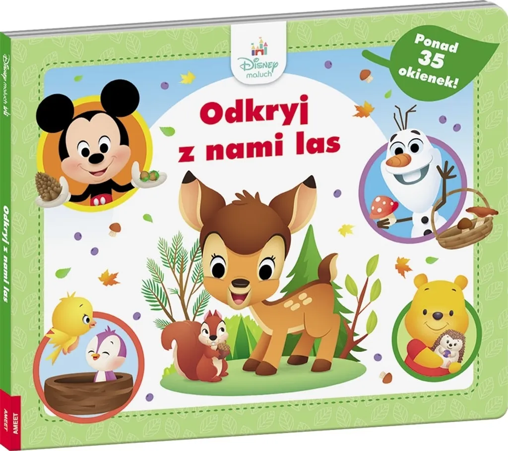 Livre Premier Âge Disney Forêt Idéal pour le Rituel du Coucher Bébé