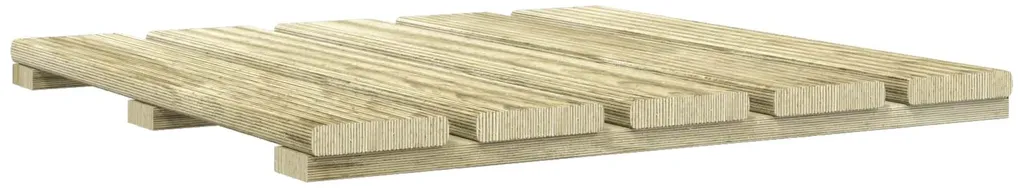 Dalle de terrasse extérieure verte 50 x 50 cm lot de 6 pour jardin et sol