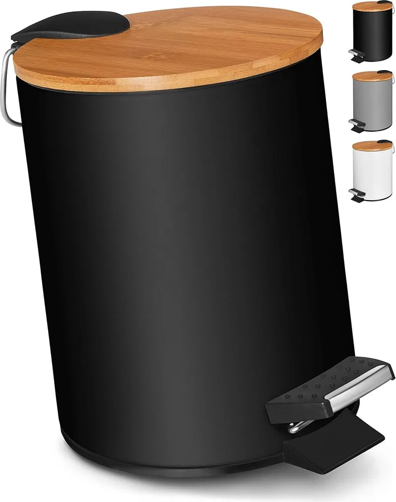 Pattumiera Professionale Bagno 3L VMbathrooms | Acciaio e Soft-Close