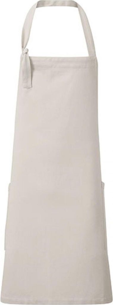 Premier Workwear PR122 | 'Regenerate' Sustainable Bib Apron - Latzschürze - Farbe: Natural Denim (ca. Pantone 4755C) - Größe: 86 x 72 cm