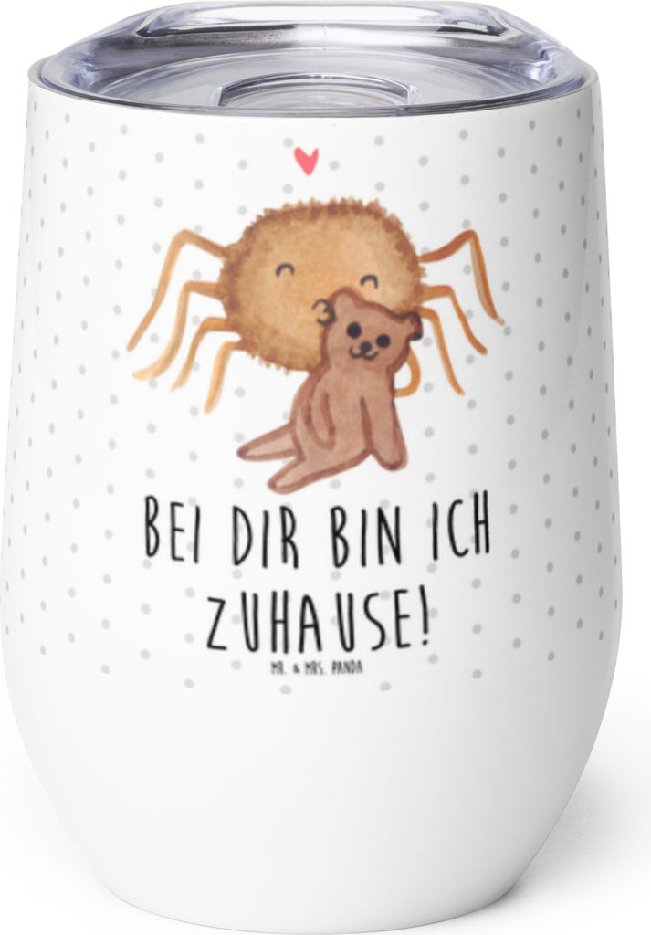 Mr. & Mrs. Panda thermosbecher Spinne Agathe Teddy - Weiß - Produktbild 