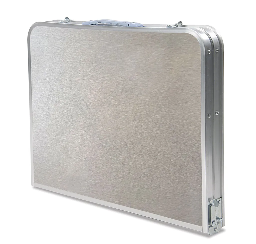 Table de camping pliante de type valise - Mobilier extérieur pliable