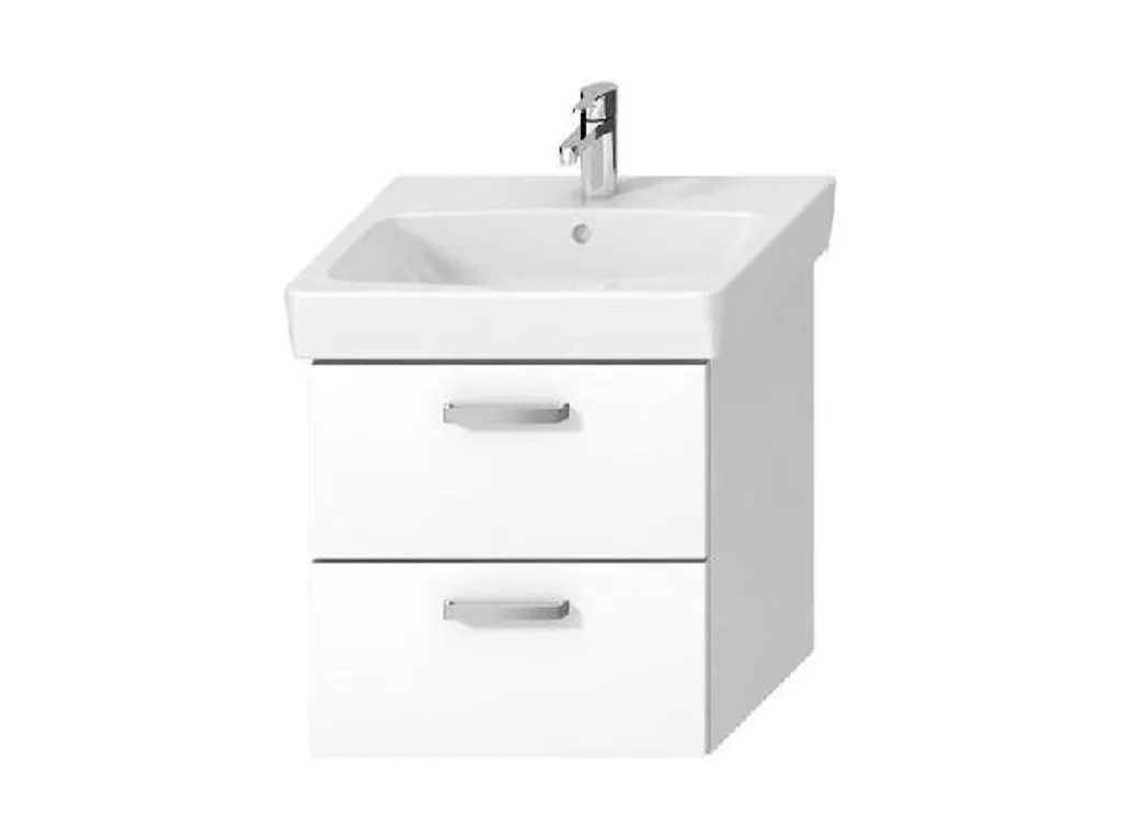 Aménager sa salle de bain avec le meuble sous lavabo Jika Lyra 60 cm blanc