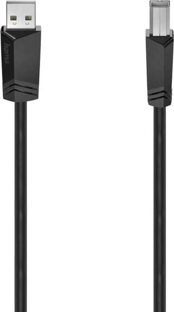 Câble USB Hama 00200603 Noir 3 m - Rallonge Haute Vitesse pour PC et Hub