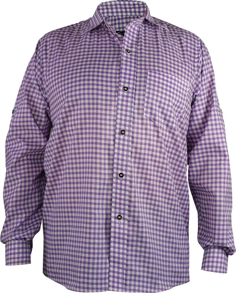 Kariertes Trachtenhemd für Trachtenlederhosen