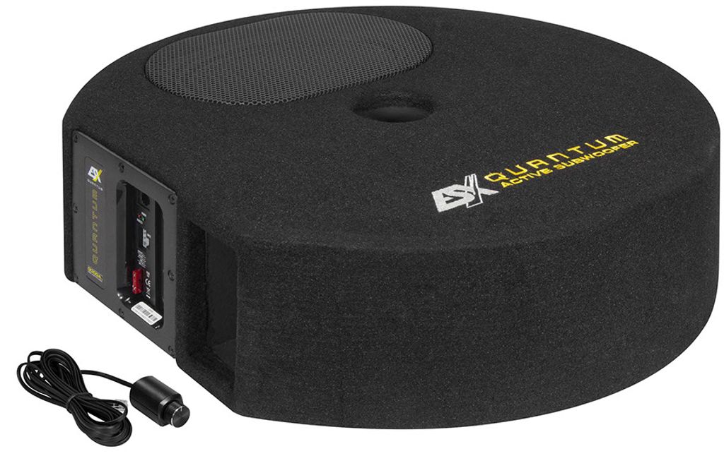 ESX Aktiv-Subwoofer 6x9" QUANTUM Reserverad Aktiv-Subwoofer Q-300Av2