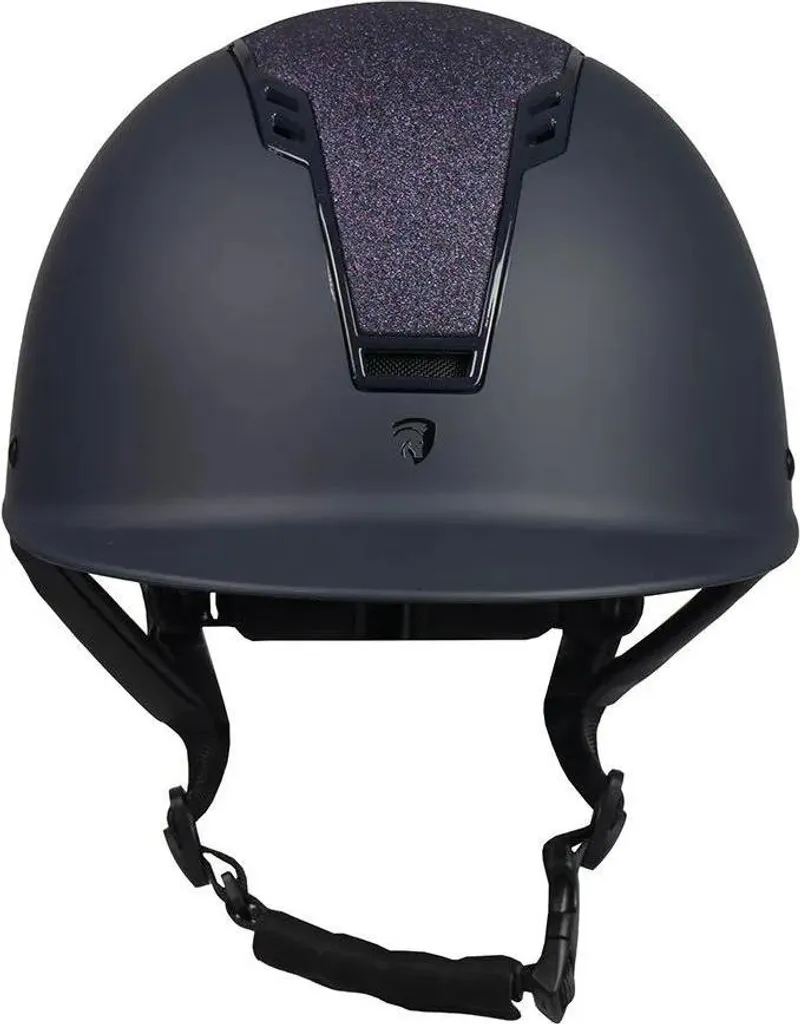 Casque équitation bleu Horka Sparrow 110200 aéré et réglable 55-57 cm