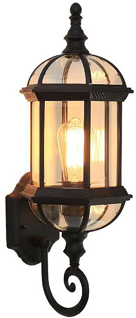 Retro Vintage Wandlampe Gartenlampe Industrielampe Außenleuchte Loft Licht E27 