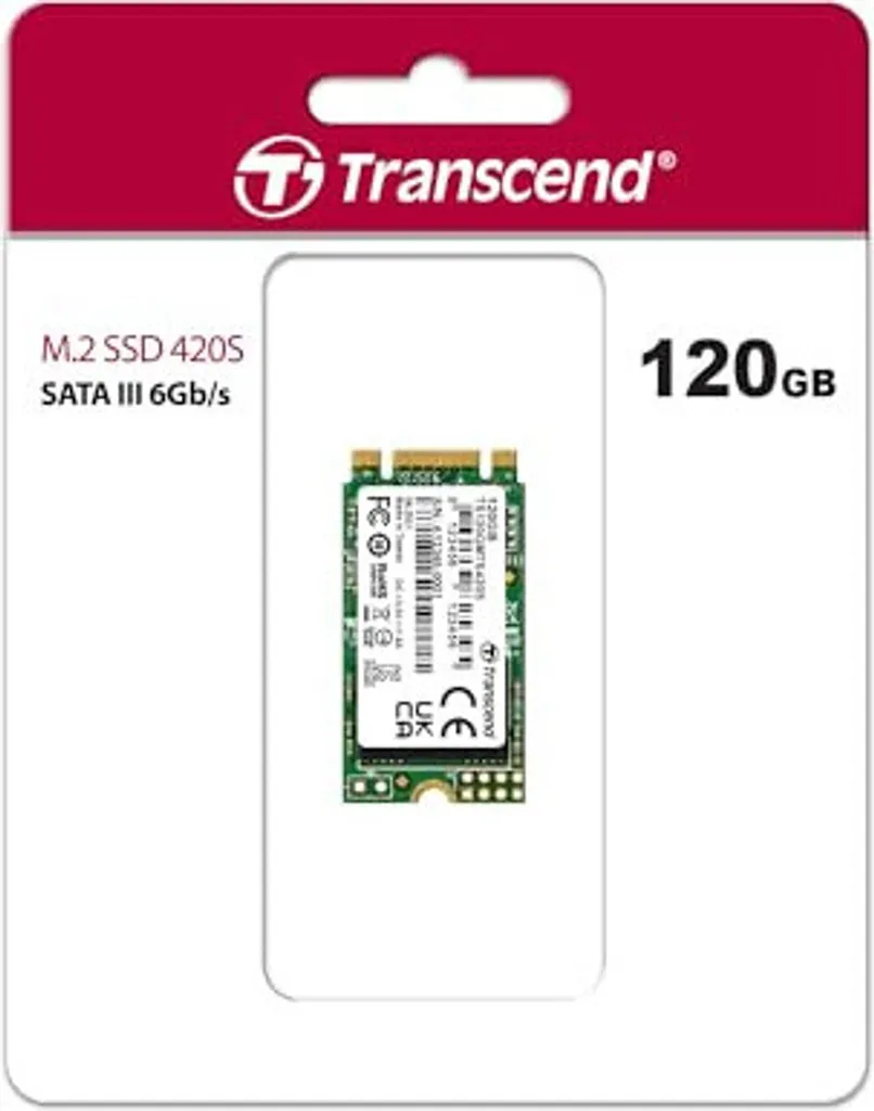 SSD M.2 120 Go Transcend MTS420 SATA III pour accélérer le démarrage PC