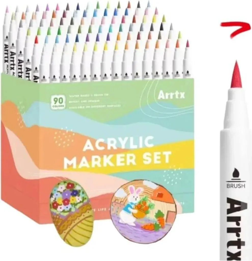 Marqueurs artistiques 120 couleurs : dessinez sans bavure avec le pack 90B