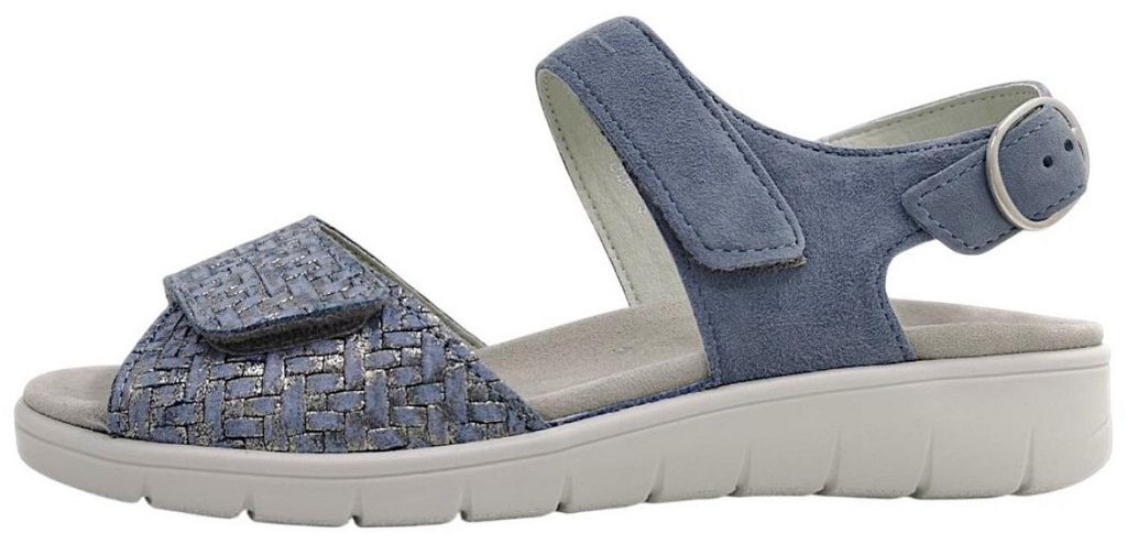 Semler Dunja Sandale Blau in Gr. 38.5