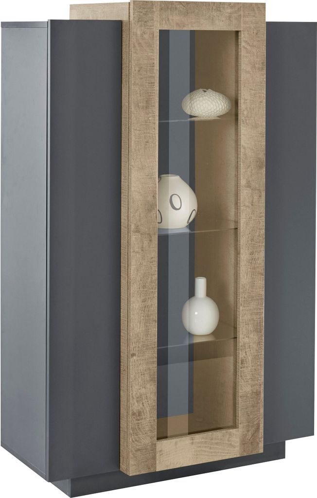 Standvitrine >Corona< (BxHxT: 80x120,5x38 cm) in Produktbild 