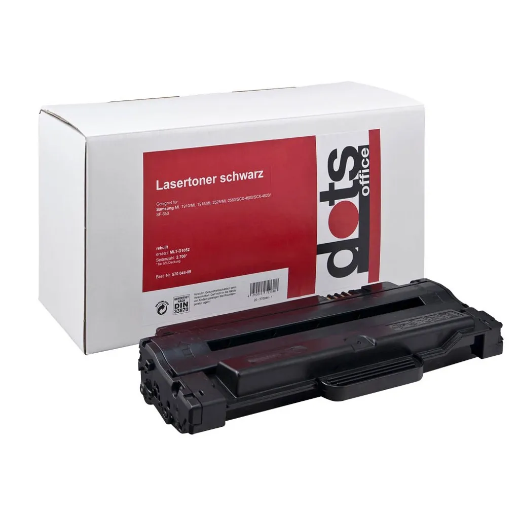 Toner Samsung MLT-D1052S pour Imprimer Vos Documents Dots 3504 et HC00