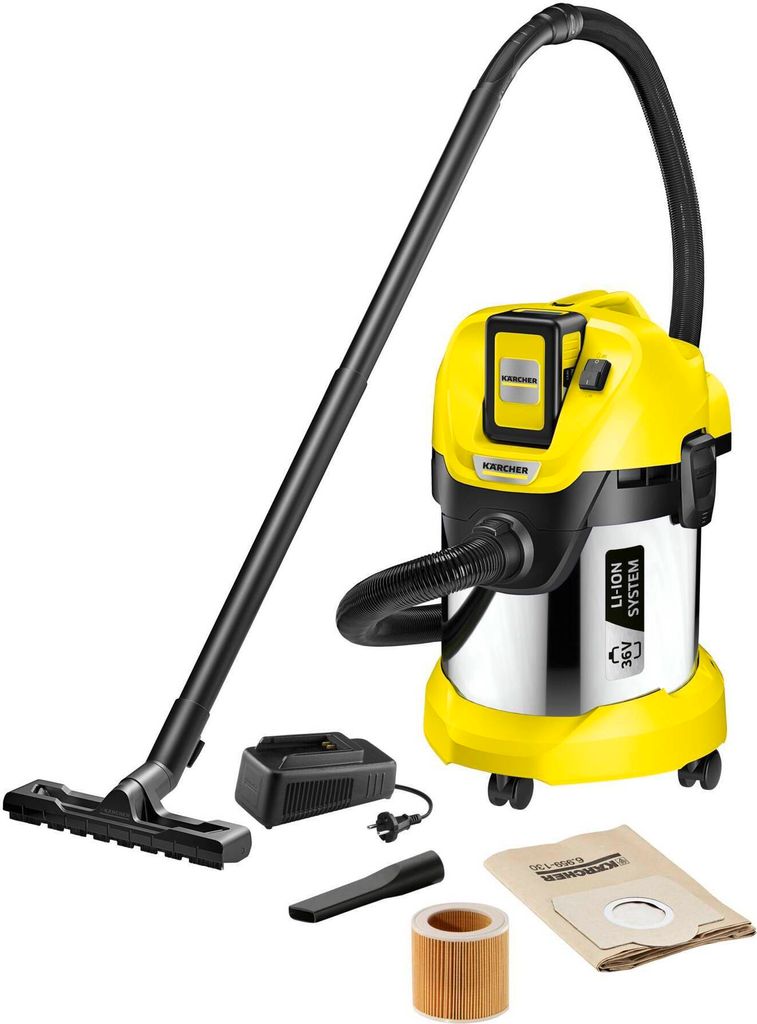 Kärcher WD 3 Battery Premium Set - Aspirateur - bidon - Image du produit 