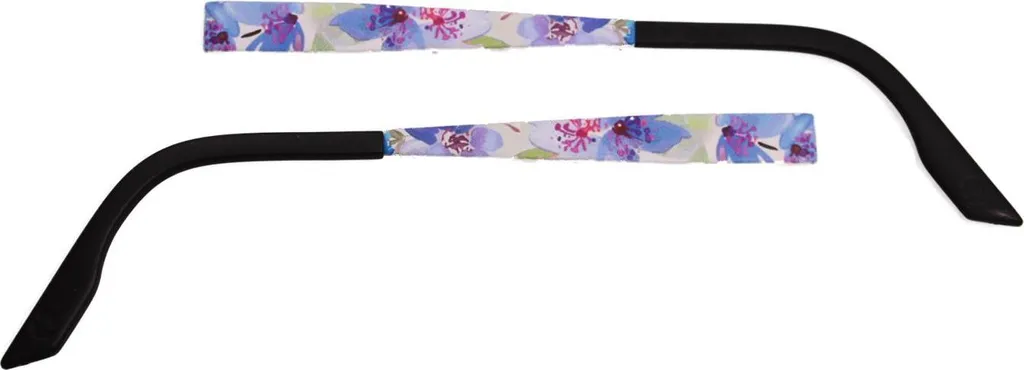 Branches de lunettes interchangeables Eye Max 5937 Aquarellblüten bleu
