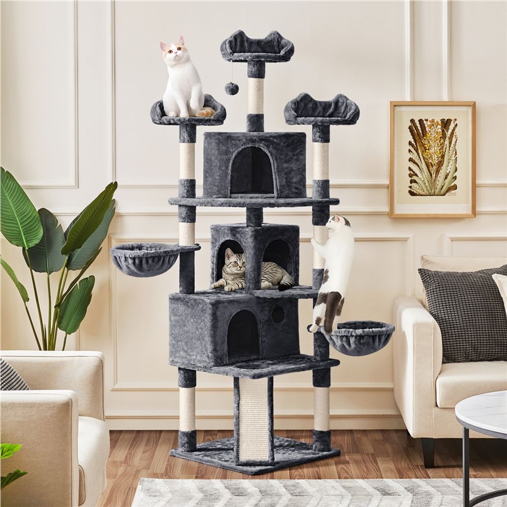 Yaheetech XXL Katzenkratzbaum  Katzenbaum Kletterbaum 194 Produktbild 8