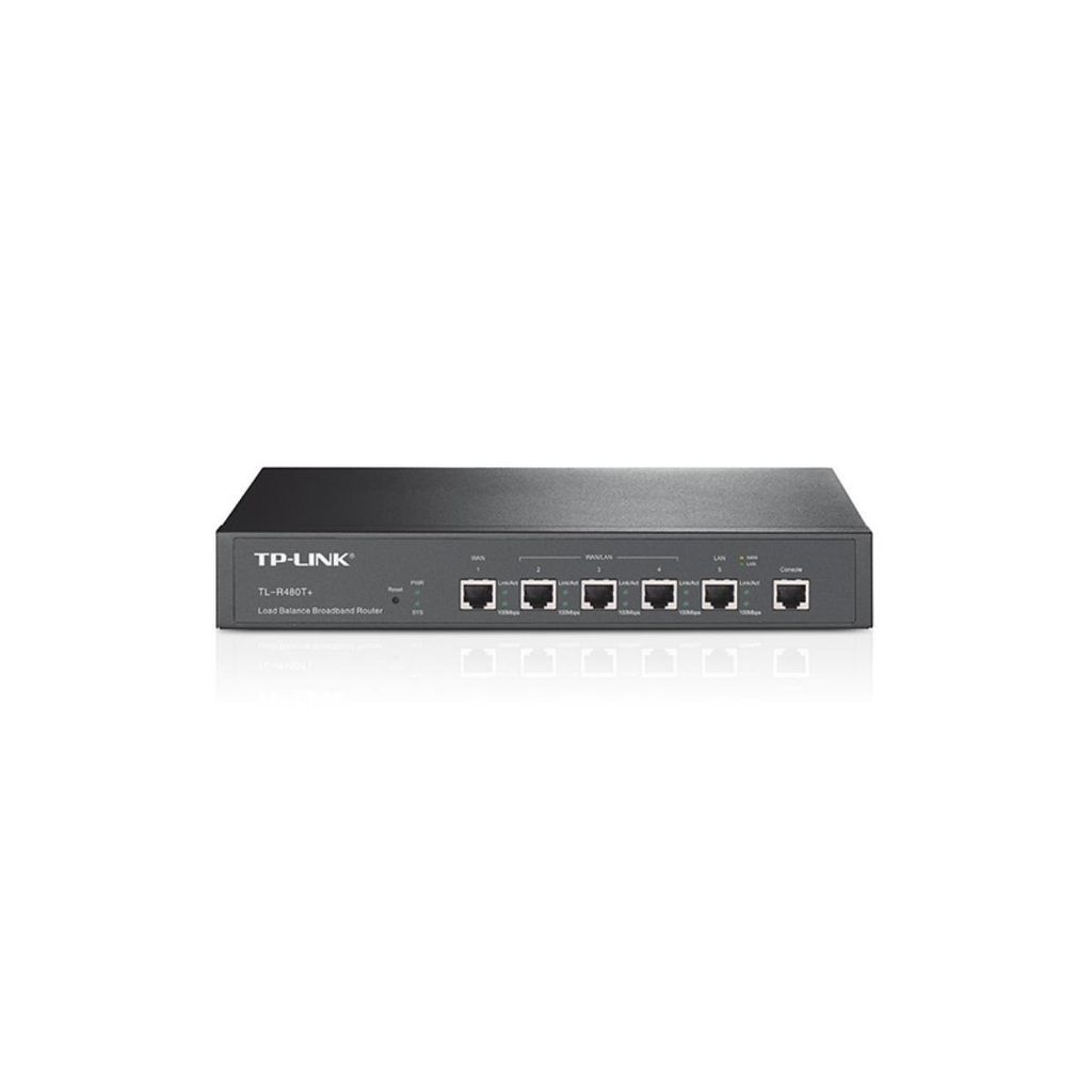 TP-Link TL-R480T+, Ethernet WAN, Fast Ethernet, Czarny Zdjęcie produktu 