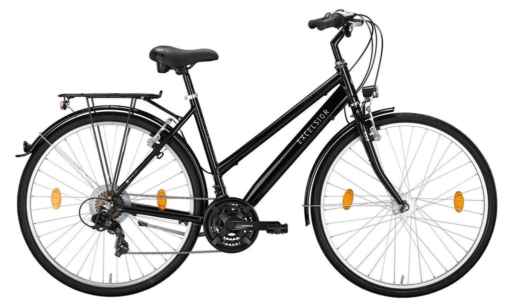 Excelsior Trekkingrad Road Cruiser 21 Alu nd (#1) Fahrrad excels.road cruis.21 Alu nd 28 46 21sp schwarz