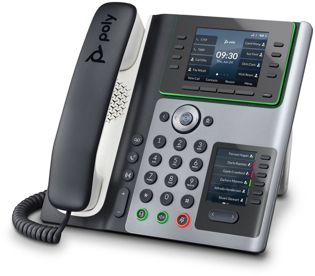 HP Poly Edge E450 - VoIP-Telefon mit Produktbild 