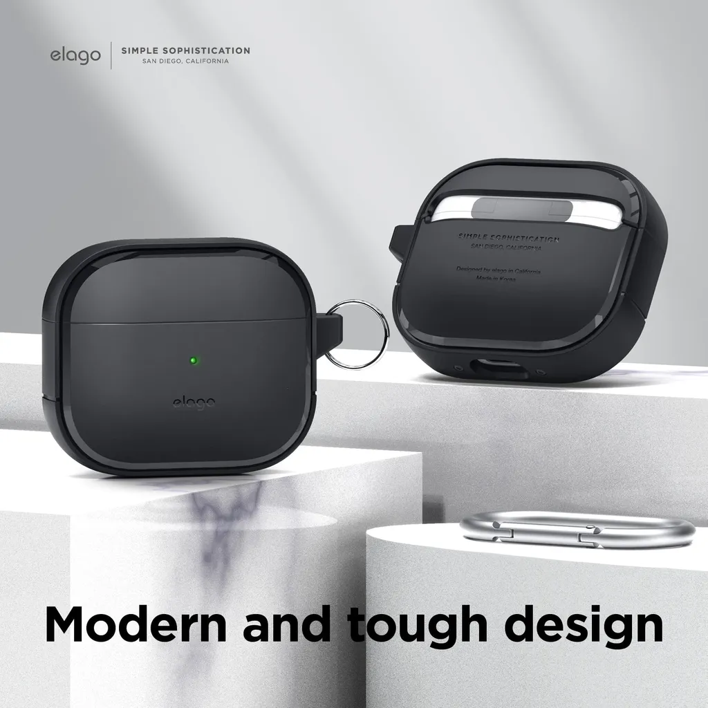 Étui elago AirPod 3 EDC noir - Coque de protection robuste et compacte - 15
