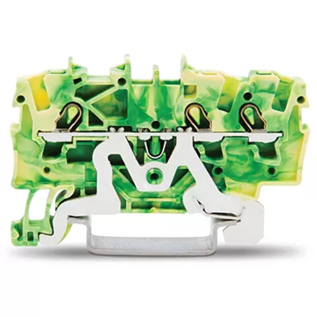 Wago 2001-1307 TOPJOB S grün-gelb 1,5qmm 3 Leiter Schutzleiterklemme