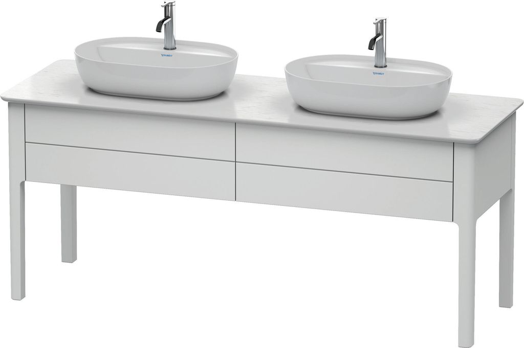 Duravit Luv Waschtischunterbau stehend, 1733 x 570 mm, 2 Auszüge, LU9562B3636
