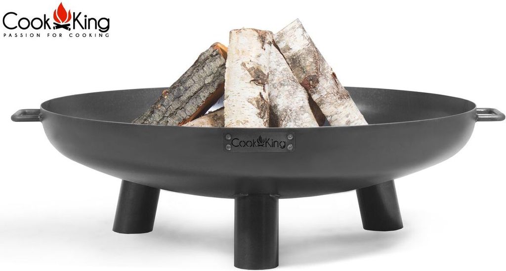 CookKing 111242 Feuerschale Feuerstelle Terrassenschale „BALI“ 100cm