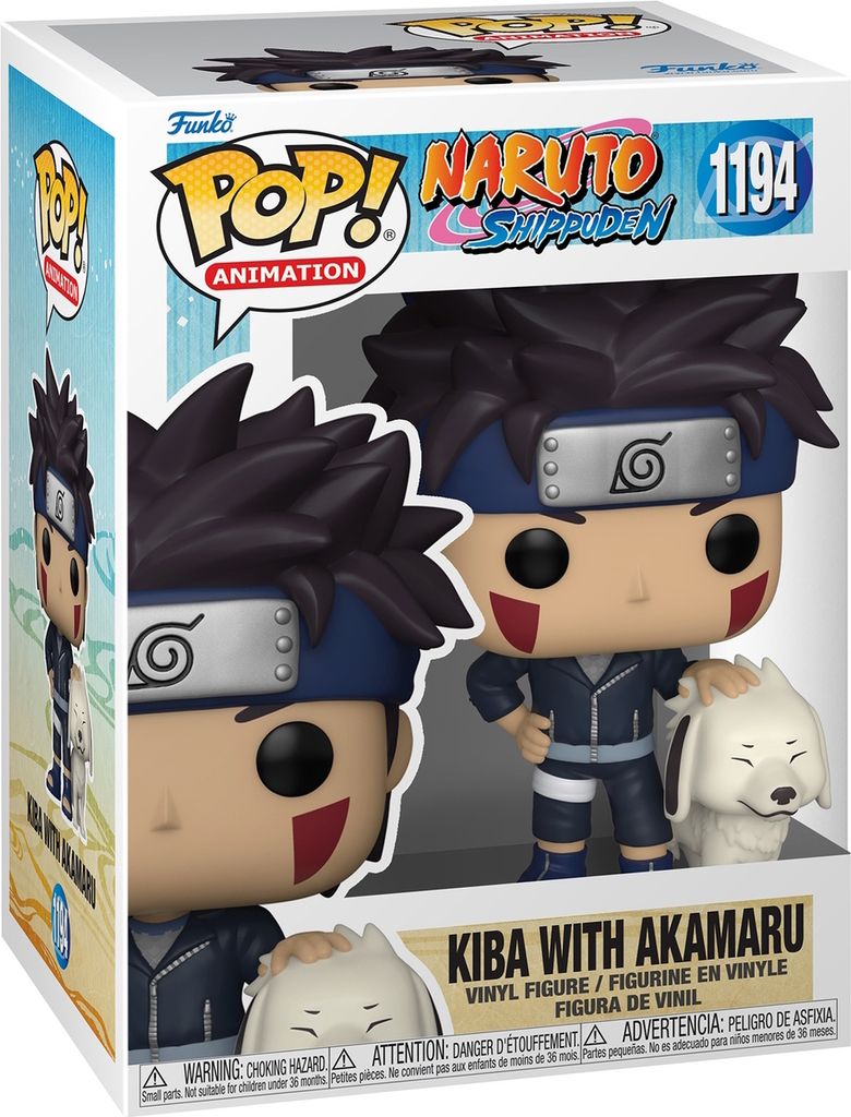 Naruto Shippuden - Kiba With Akamaru 1194 - Funko Pop! - Vinyl Figur