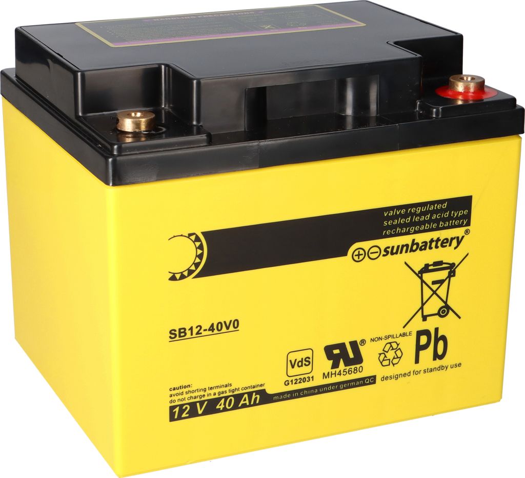 Ersatzakku kompatibel mit ABUS BT2400 12V 40Ah