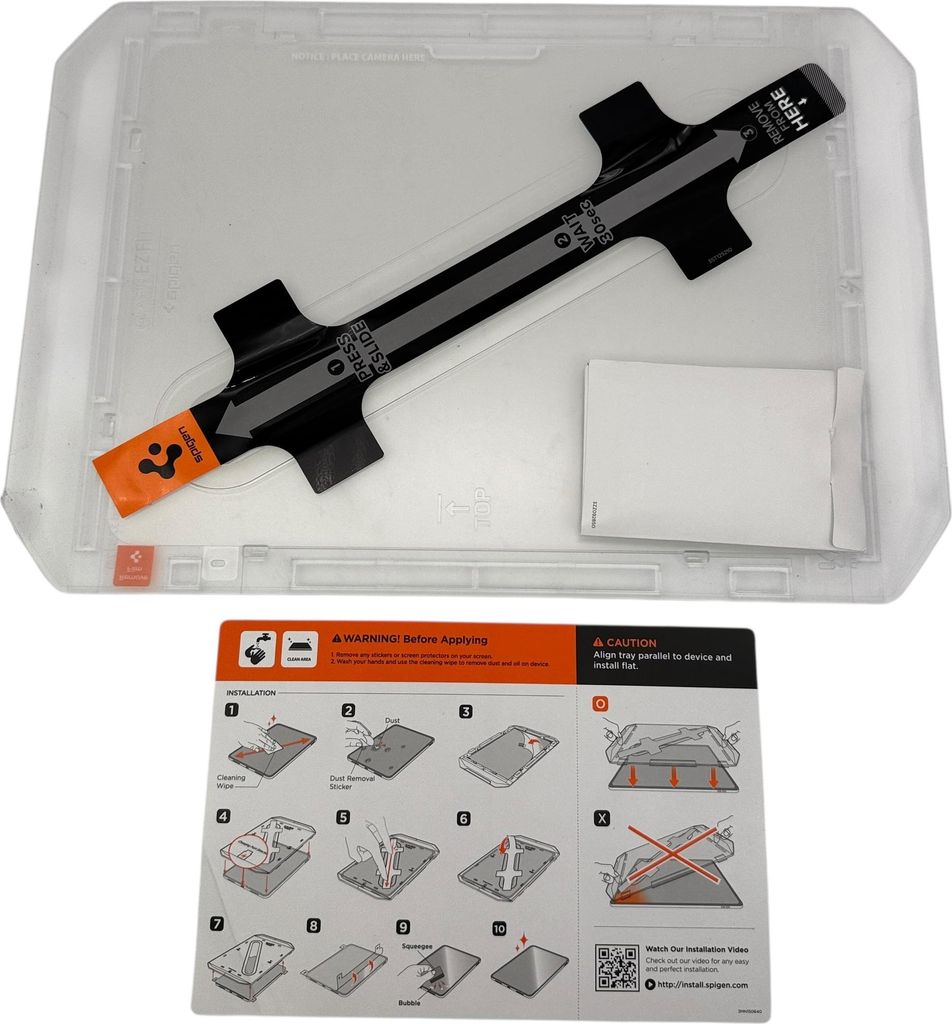 Spigen PaperTouch EZ Fit kompatibel mit iPad Pro 13 Zoll M4 (2024), 7. Generation, Papier Textur, Matt, Installationsschablone, 9H Hrte