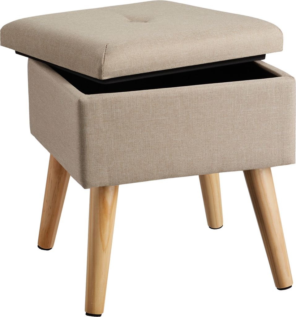 TecTake 403978, Písková, Polyester, MDF Obrázek produktu 