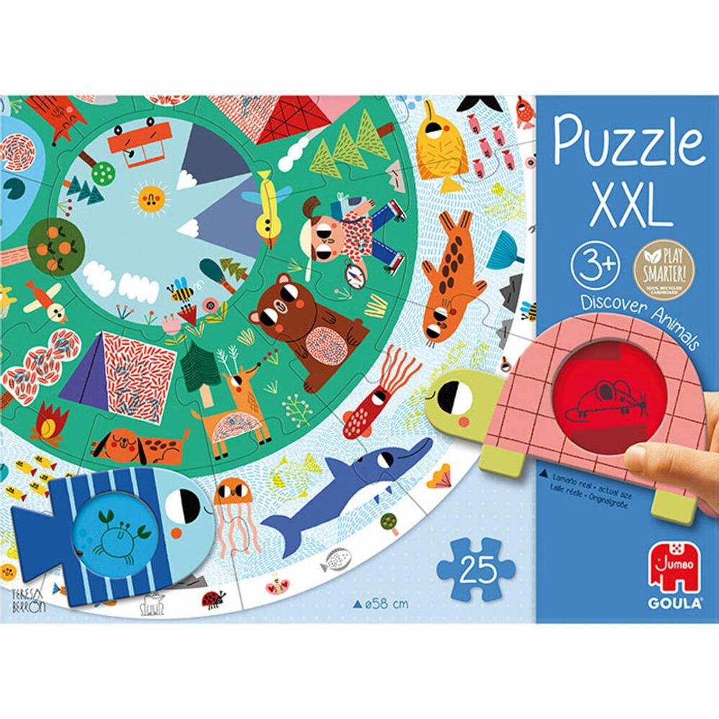 Goula Puzzle de recherche XXL Les animaux Image du produit 