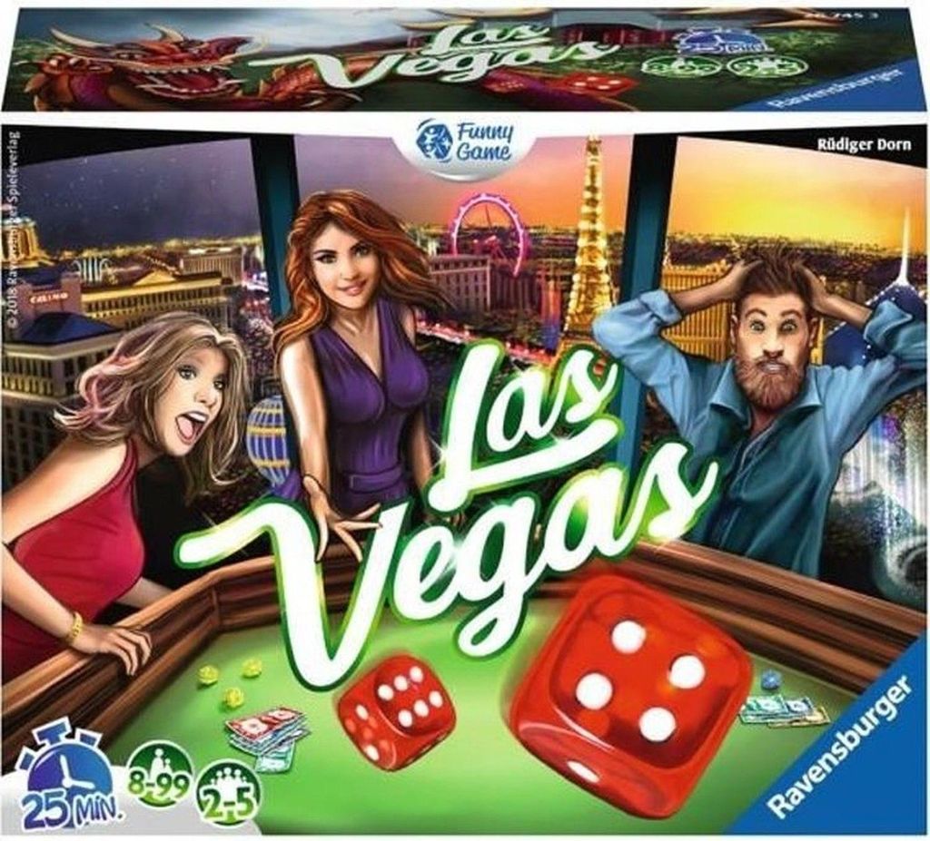 Ravensburger JEU LAS Vegas, 8 Jahre