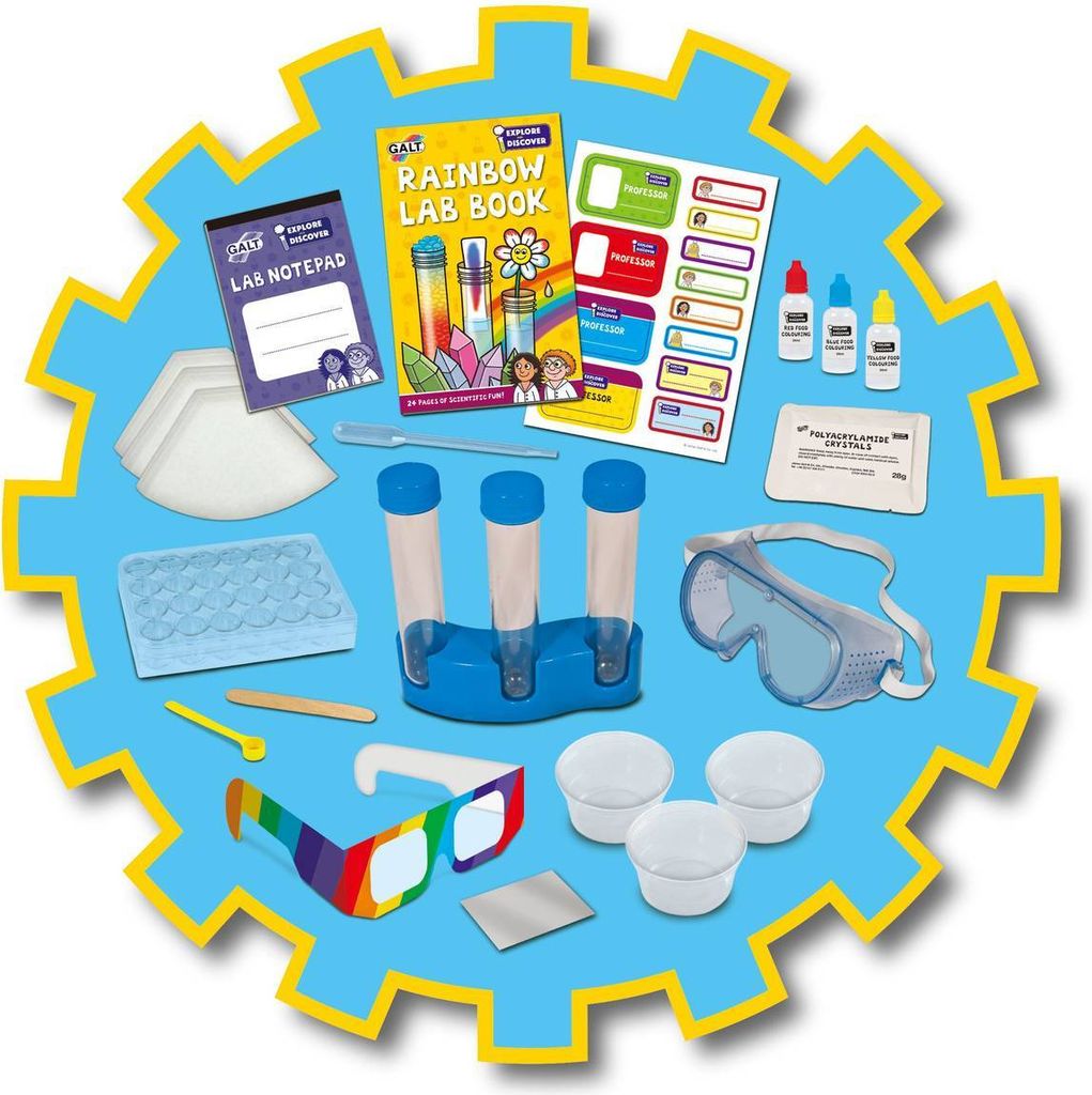 Kit d'expérimentation - Laboratoire arc-en-ciel Image du produit 