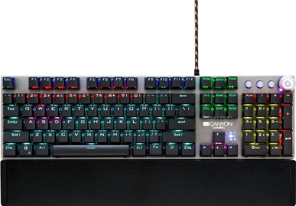 Clavier de jeu Canyon CND-SKB7-US : finissez-en avec la latence et les bugs