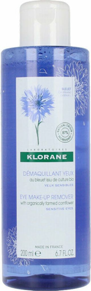 Klorane Eye Make-Up Remover With Cornflower 200ml