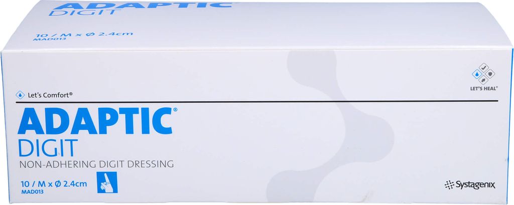 Adaptic Digit Fingerverband 2,4 cm medium 10 St