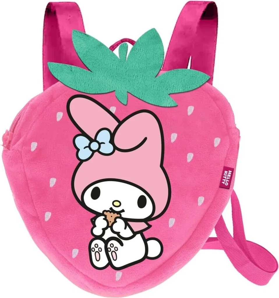 Sac à dos Hello Kitty My Melody Robuste et Confortable pour le Dos