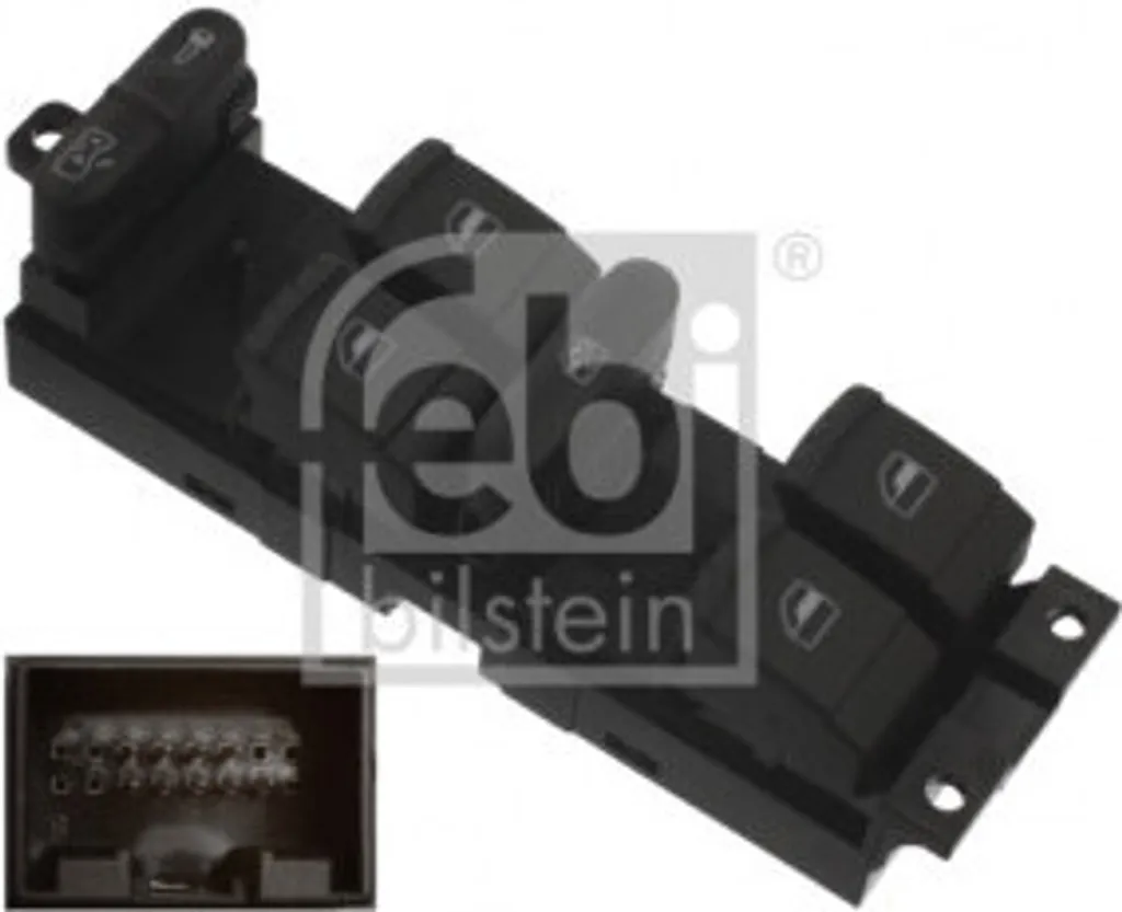 Commande de vitres multifonction Febi 37644 haute précision pour Passat