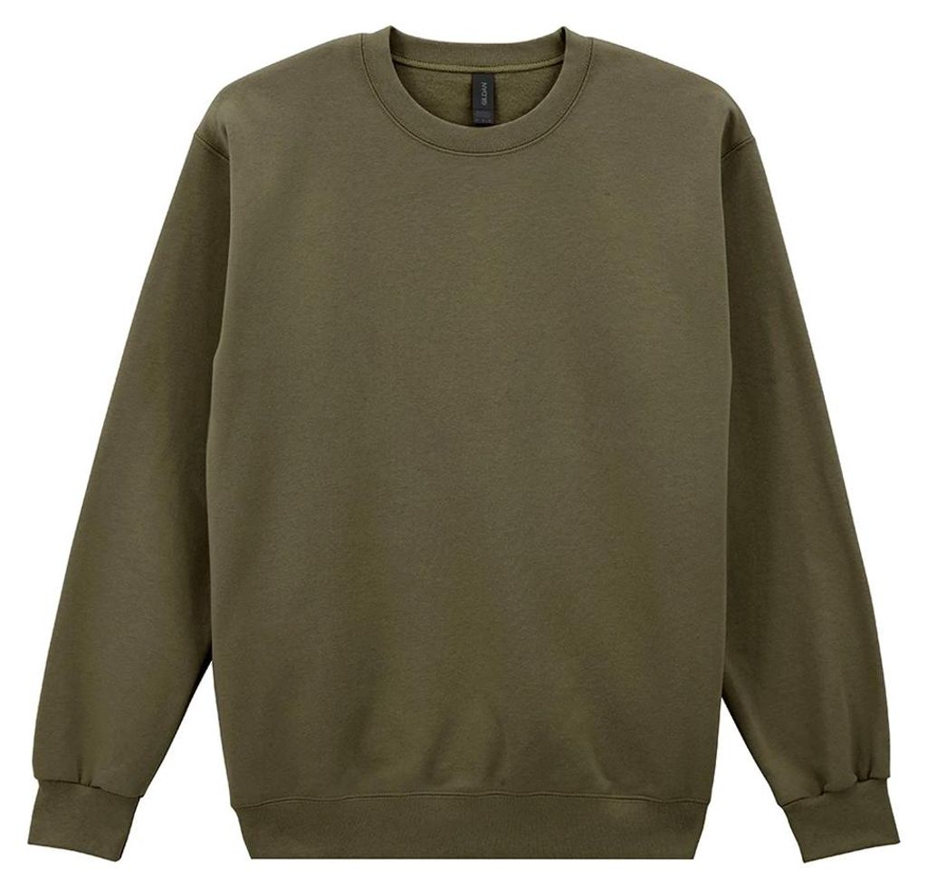 Gildan - "Hammer Maxweight" Sweatshirt für Herren/Damen Uni, Rundhalsausschnitt PC8017 (L) (Olivgrün)