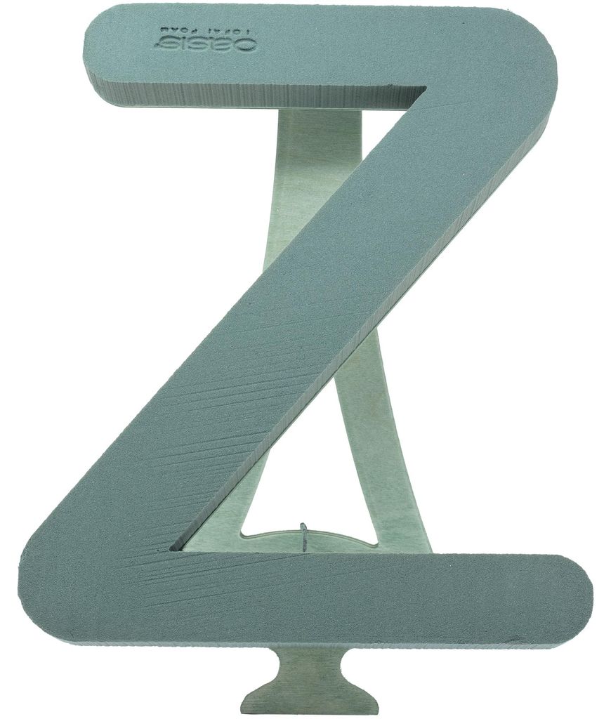 OASIS Steckschaum BIOLINE Buchstabe Z 37cm Steckmasse Steckschwamm