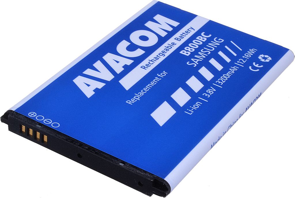 AVACOM GSSA-N9000-S3200A Akku für Samsung N9005 Galaxy NOTE 3, Li-Ion 3,7V 3200mAh