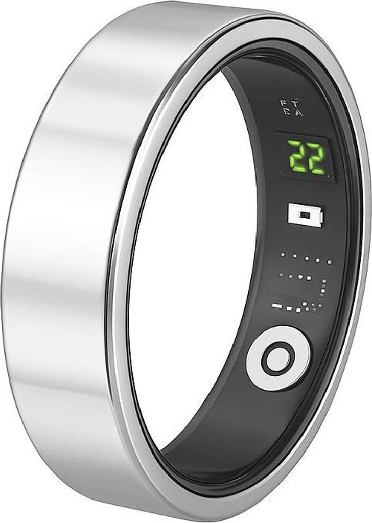 traxRING one – Smarter Gesundheitsring in Silber 20,8 mm (11)