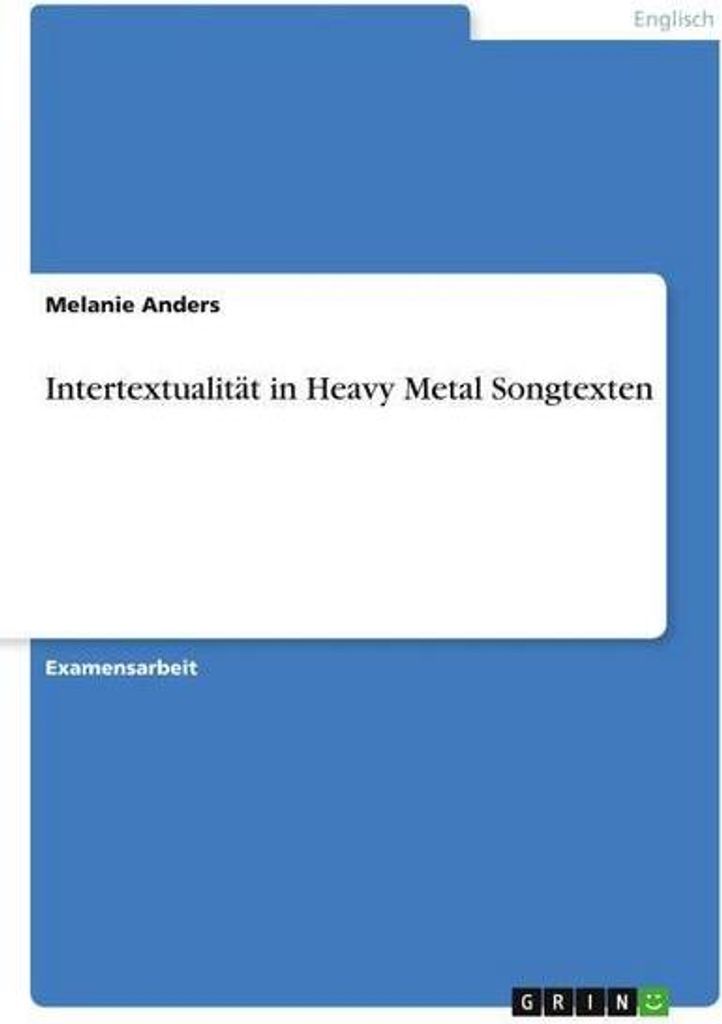 Intertextualität in Heavy Metal Songtexten