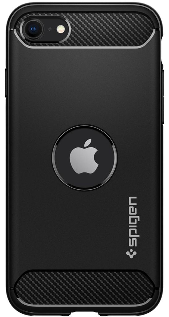 Spigen Rugged Armor, Cover, Apple, iPhone SE, 11,9 cm Produktbild 