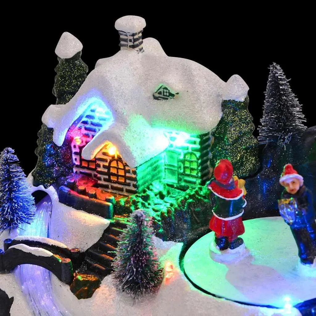 Petite Table de Noël Multicolore Résistante en Plastique de 16 cm - 6