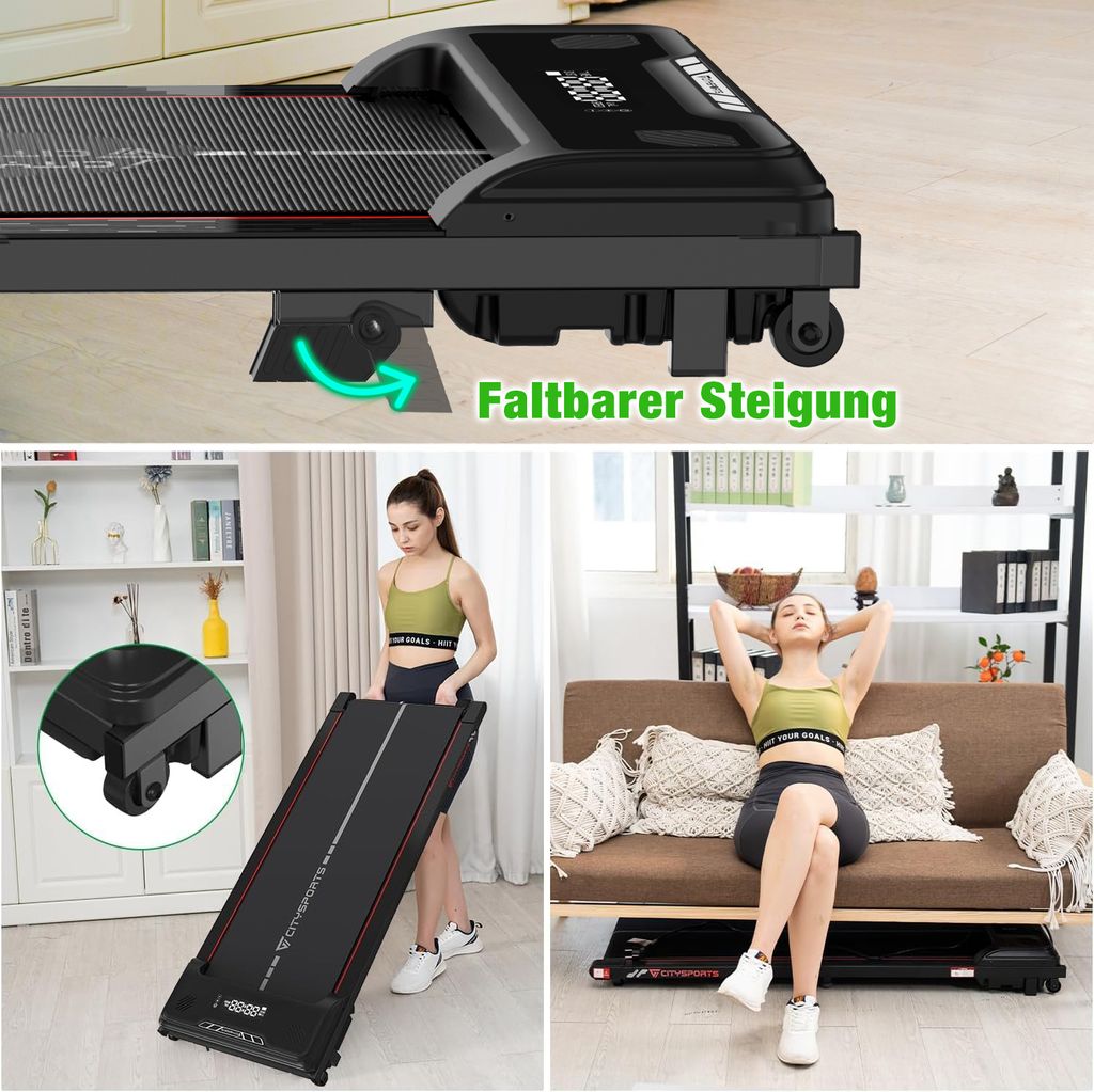 Laufbander Walking Laufband für zuhause & im Büro - Walking Produktbild 7